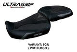 Yamaha Tracer 9 9GT 2021-2024 Seat Cover Tappezzeria Italia TPZ Ultragrip in Grey and Black