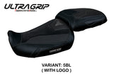 Funda de asiento Yamaha Tracer 9 9GT 2021-2024 Tappezzeria Italia TPZ Ultragrip en negro