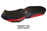Yamaha Tracer 900 2018-2020 Seat Cover Tappezzeria Italia TPZ in Red and Black