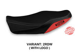 Funda de asiento Yamaha XSR 700 2016-2020 Tappezzeria Italia TPZ en rojo y blanco