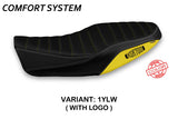 Yamaha XSR 700 2016-2020 Seat Cover Tappezzeria Italia TPZ Comfort in Yellow and White