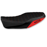 Funda de asiento Yamaha XSR 700 2016-2020 Tappezzeria Italia TPZ Comfort en rojo y blanco