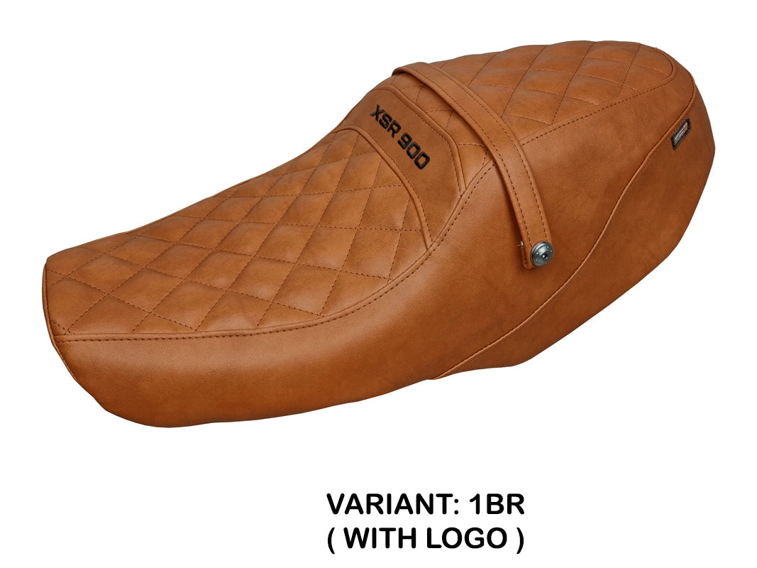 Yamaha XSR 900 2022-2025 Seat Cover Tappezzeria Italia TPZ in Vintage Brown