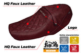 Yamaha XSR 900 2022-2025 Seat Cover Tappezzeria Italia TPZ in Vintage Bordeaux