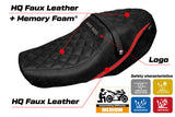 Yamaha XSR 900 2022-2025 Seat Cover Tappezzeria Italia TPZ Comfort in Red and Black
