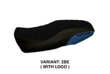 Funda de asiento Yamaha XSR 900 2016-2021 Tappezzeria Italia TPZ en azul y negro