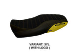Yamaha XSR 900 2016-2021 Seat Cover Tappezzeria Italia TPZ in Yellow and Black