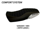 Yamaha XSR 900 2016-2021 Seat Cover Tappezzeria Italia TPZ Comfort in White