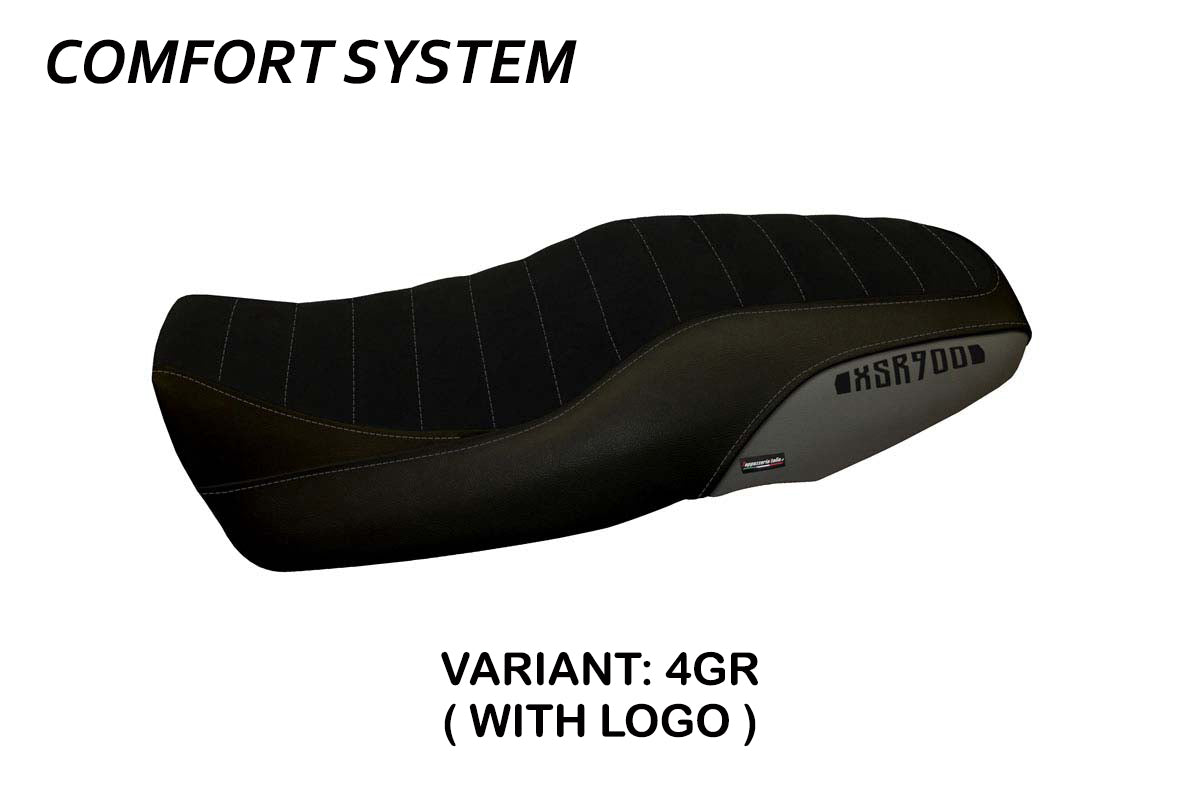 Yamaha XSR 900 2016-2021 Seat Cover Tappezzeria Italia TPZ Comfort in Grey