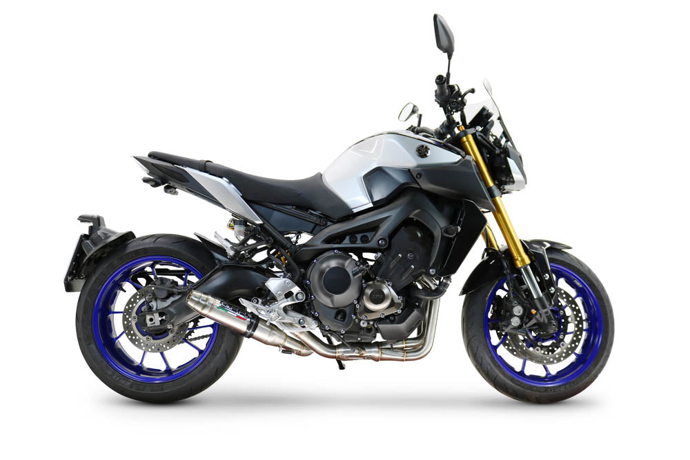 Yamaha FZ-09 2017-2020 Exhaust GPR Full System Deeptone Inox