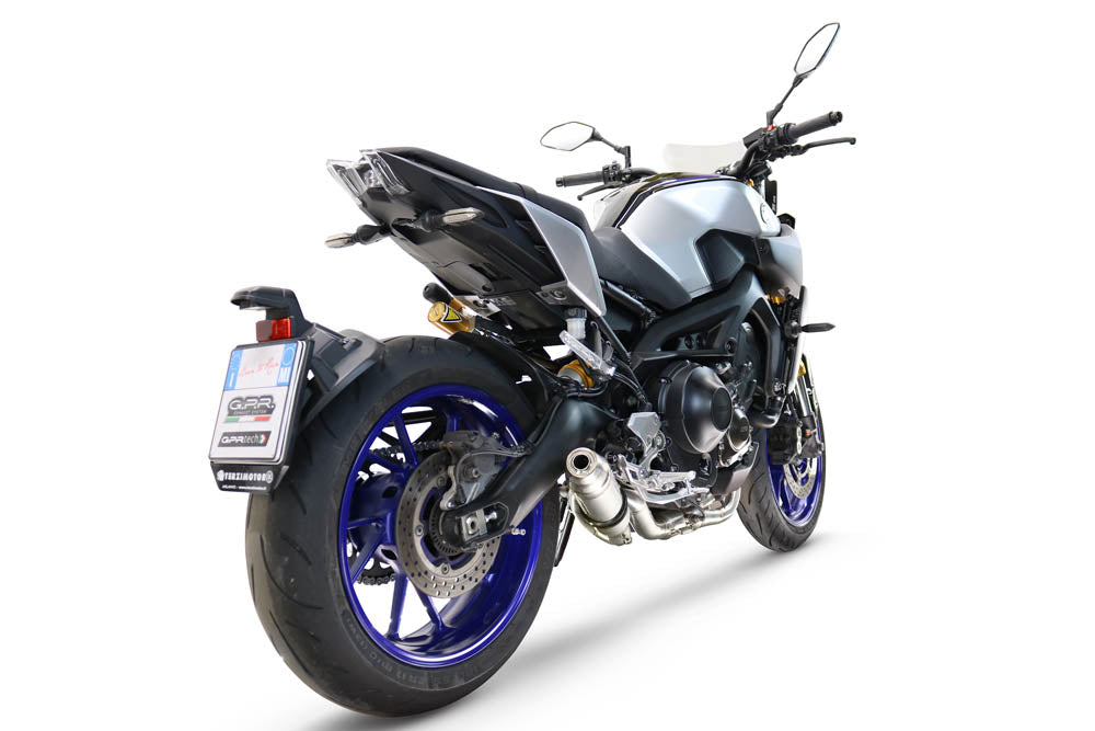 Yamaha FZ-09 2017-2020 Exhaust GPR Full System Deeptone Inox