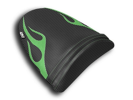 Funda de asiento trasero Luimoto | Edición Flame | Kawasaki Ninja ZX 6R 2003-2004