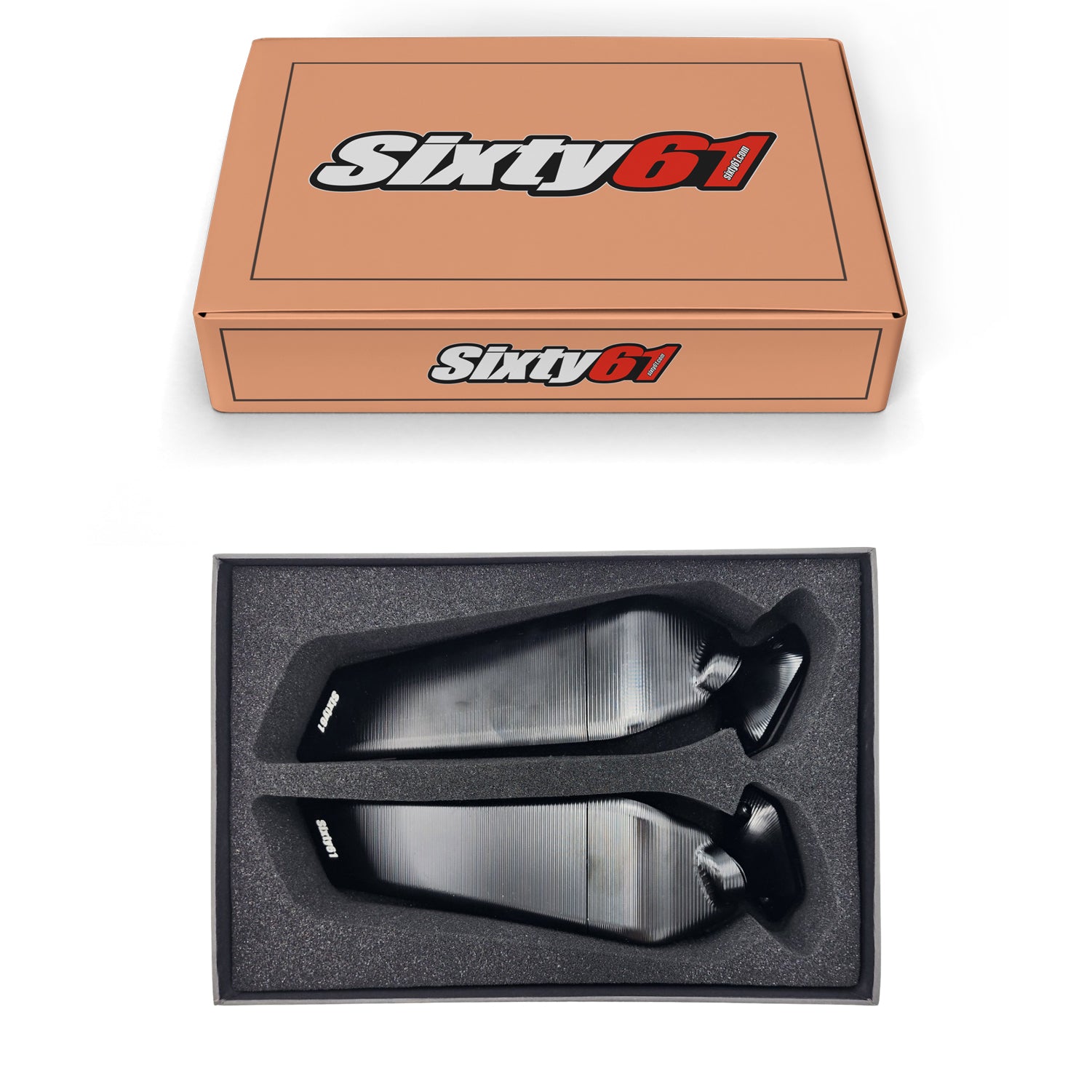 あめページ Kawasaki Ninja 400 Wing Mirrors 2018-2024 | CNC Aluminum