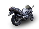 Kawasaki Zzr 600 2002-2006 Exhaust GPR Double Slip-on Furore Nero