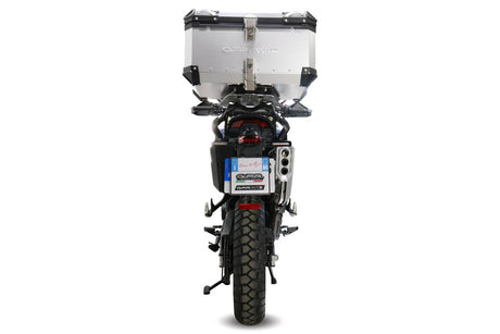 Zontes 703 F 2024-2026 GPR Tech 45L Aluminum Top Case, Silver with Mounting Plate - photo 3