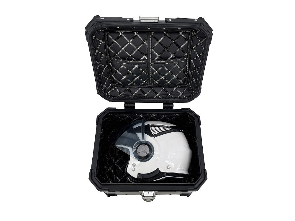 Royal Enfield Himalayan 450 2024-2025 GPR Tech 26L Aluminum Top Case, Silver with Mounting Plate - photo 12