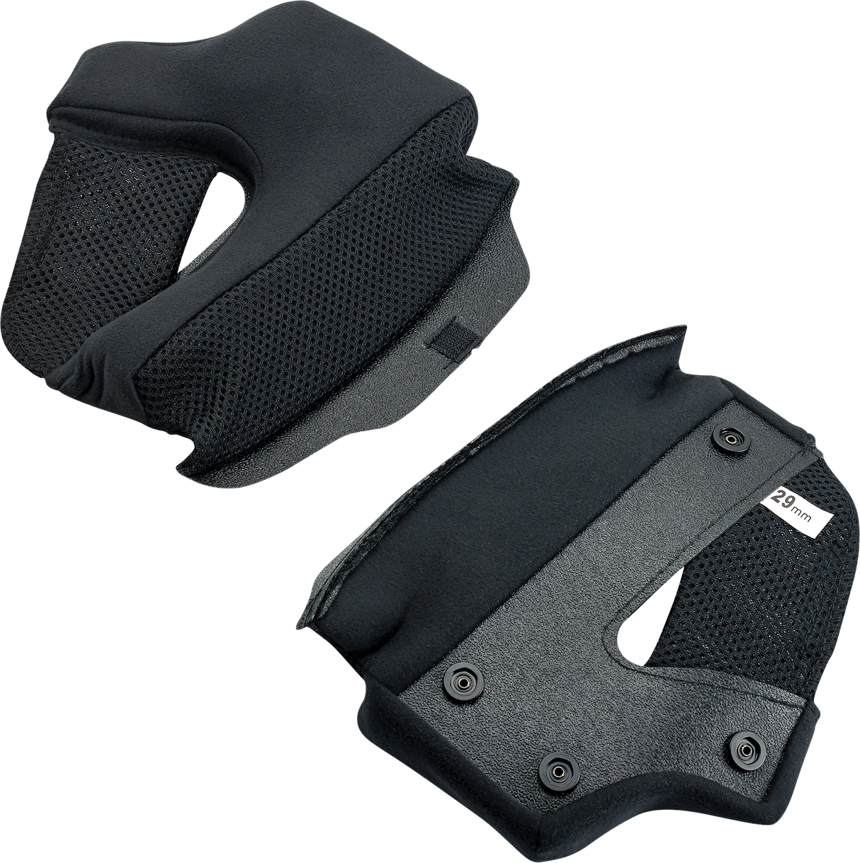 Almohadillas de mejilla BILTWELL Lane Splitter - 29 mm 0004-020-0129 