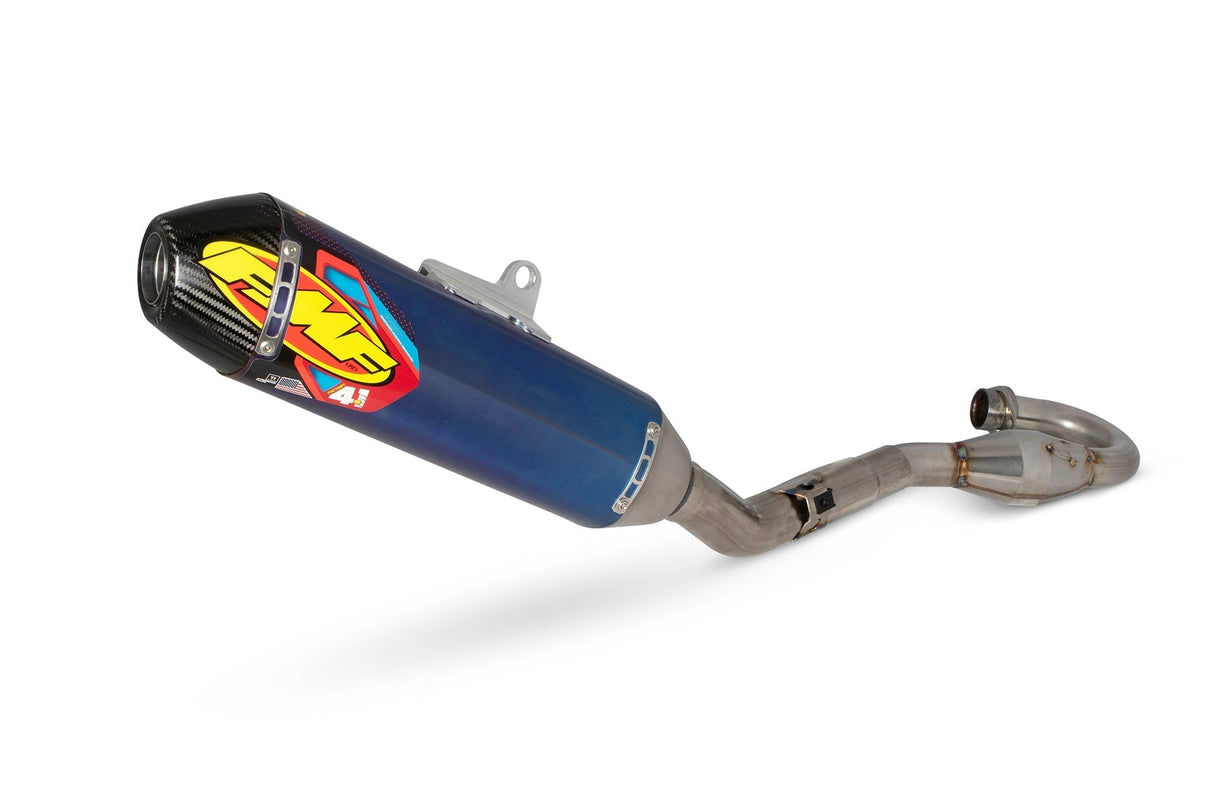 SISTEMA COMPLETO FMF FACTORY 4.1 RCT DE TITANIO ANODIZADO CON TAPA DE CARBONO RMZ450 18-24 043367 