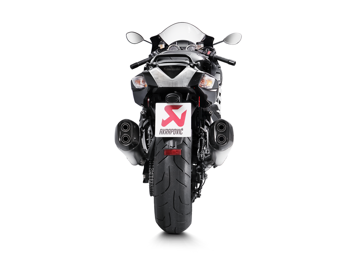 Akrapovic Exhaust Kawasaki ZX14R 2012-2025, Slip-On Line Titaniun