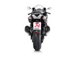 Escape Akrapovic Kawasaki ZX14R 2012-2025, silenciador cónico de titanio y fibra de carbono Slip-On Line S-K14SO6-HZAAT