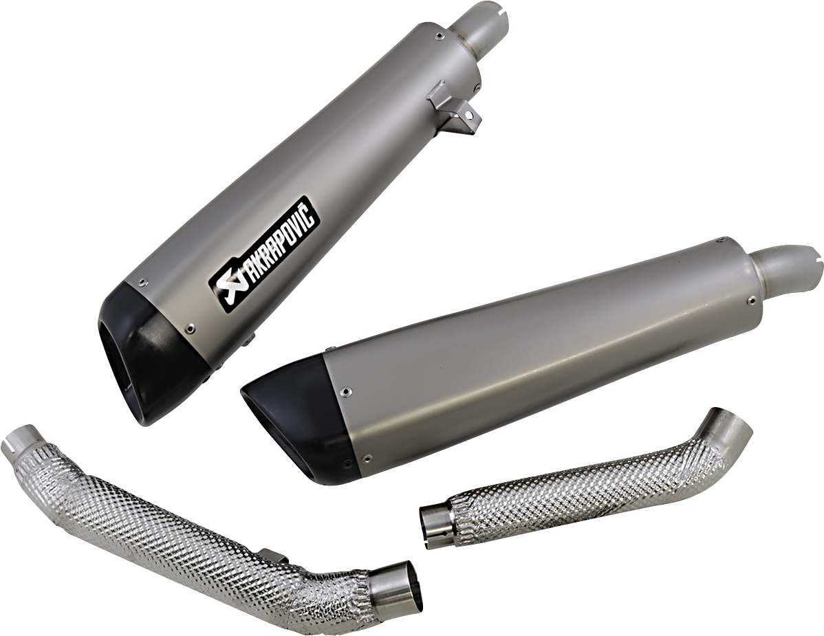 Silenciadores de titanio AKRAPOVIC S-T12SO3-HCQT 1811-3943