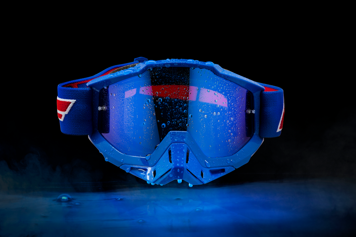 Gafas de natación FMF Youth PowerBomb - Cohete - Azul - Transparente F-50047-00002 2601-2994 