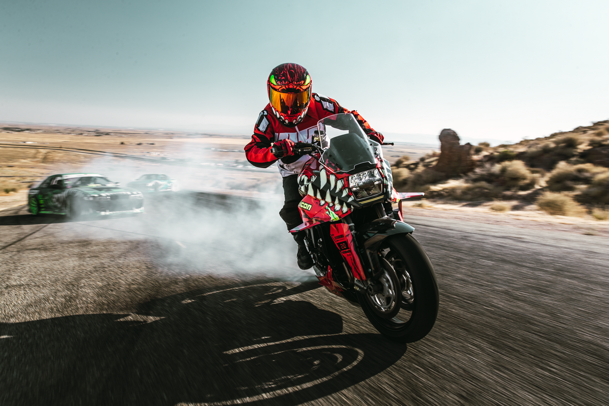 Casco ICON Airform™ - Manik'R - Rojo - Mediano 0101-13877