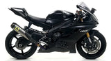 Sistema de escape completo Arrow Competition, titanio para Yamaha YZF-R6 2017-25 71217CKZ