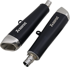 Silenciadores de titanio negro AKRAPOVIC S-T12SO2-HCQTBL 1811-3942