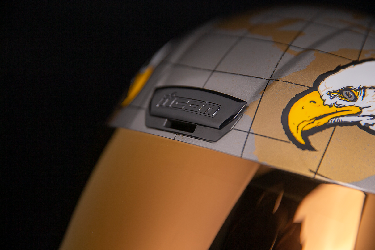 Casco ICON Airform™ - Semper Fi - Dorado - Pequeño 0101-13664