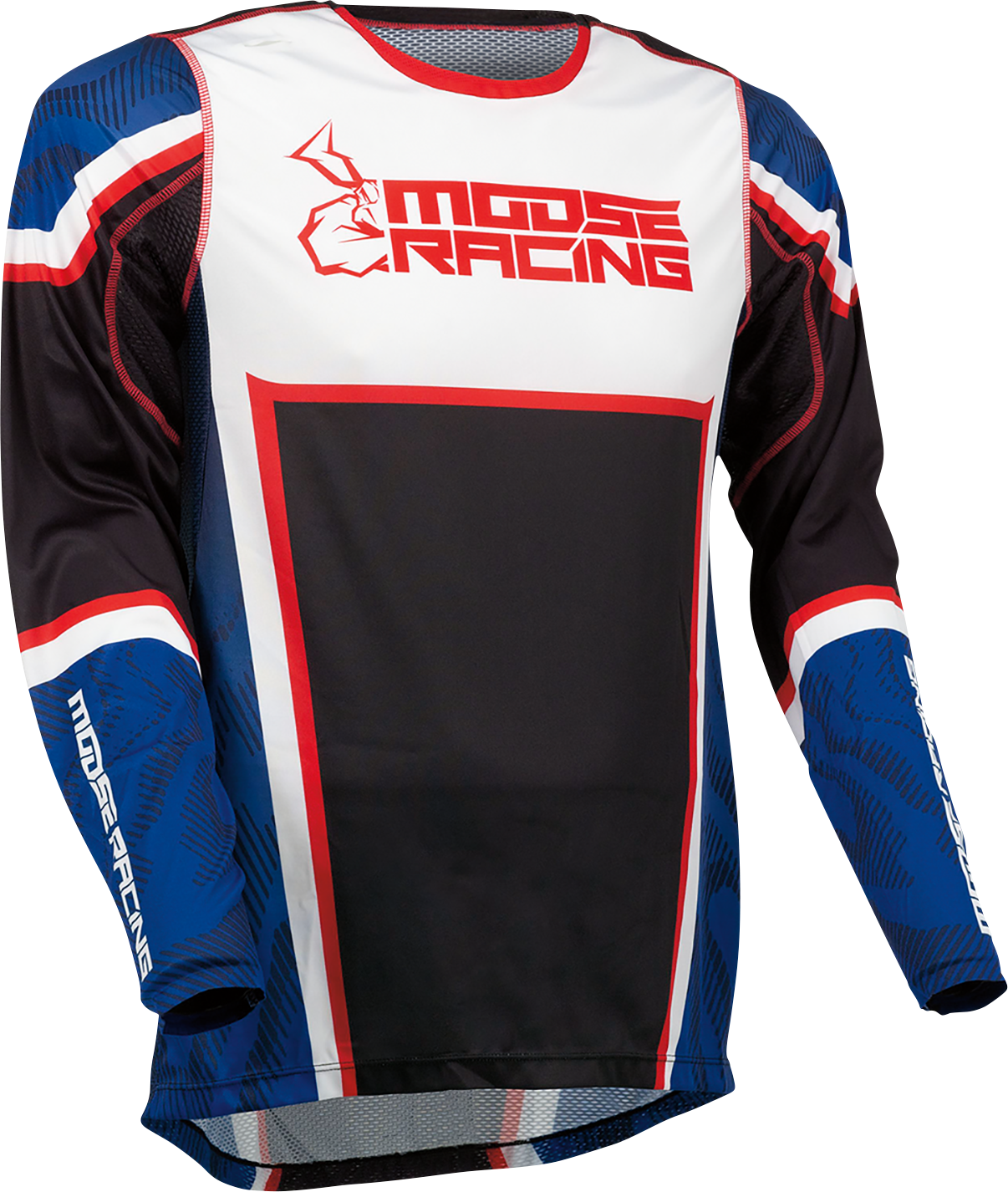 Camiseta Agroid de MOOSE RACING - Rojo/Blanco/Azul/Negro - XL 2910-7405 