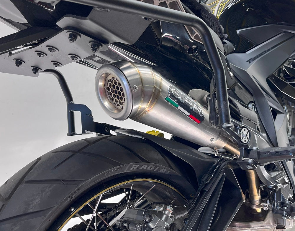 Zontes 350 T2 ADV 2022-2024 Exhaust GPR Slip-on Powercone Evo
