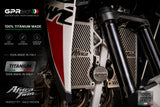 Honda CRF1100L Africa Twin 2024-2026 GPR Tech Titanium Radiator Guard - photo 1