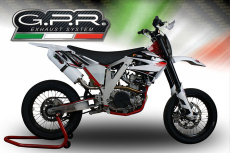 Ajp PR5 2015-2018 Exhaust GPR Slip-on Albus Ceramic - photo 4