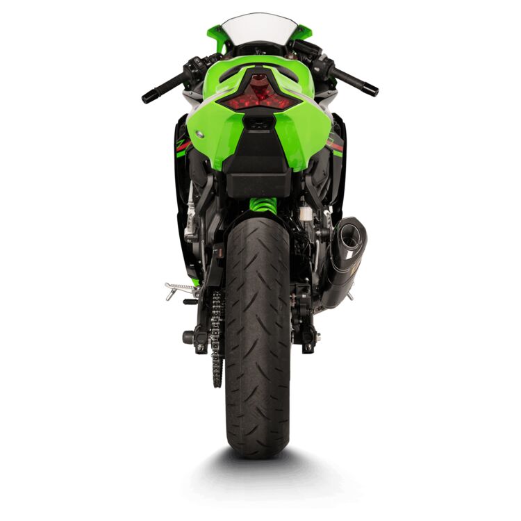 Escape Akrapovic Kawasaki ZX4R ZX4RR 2023 2024 Racing Line System en carbono S-K2R3-APC 