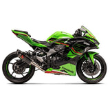Escape Akrapovic Kawasaki ZX4R ZX4RR 2023 2024 Racing Line System en carbono S-K2R3-APC 