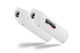 Husqvarna Terra 650 TR650 Strada 2013-2015 Exhaust GPR Double Slip-on Albus Ceramic - photo 1