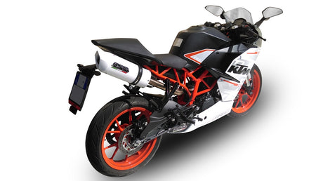 KTM Rc 390 2015-2016  Exhaust GPR Slip-on Albus Ceramic