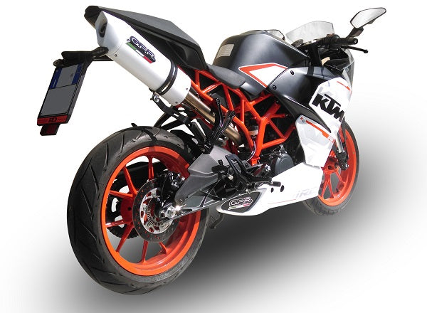 KTM Rc 390 2015-2016  Exhaust GPR Slip-on Albus Ceramic
