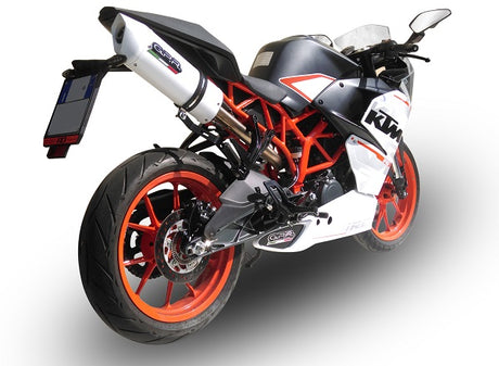 KTM Rc 390 2015-2016  Exhaust GPR Slip-on Albus Ceramic