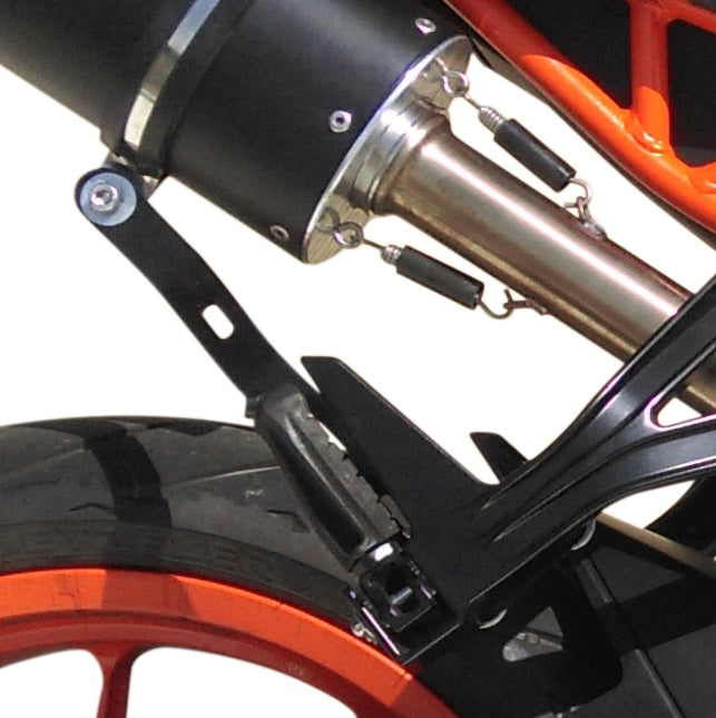 KTM Rc 390 2015-2016  Exhaust GPR Slip-on Furore Nero