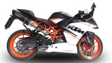 KTM Rc 390 2015-2016  Exhaust GPR Slip-on Furore Nero