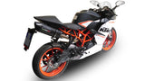 KTM Rc 390 2015-2016  Exhaust GPR Slip-on Furore Nero