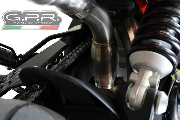 Aprilia Dorsoduro 750 2008-2016 Exhaust GPR Decat Pipe – Sixty61