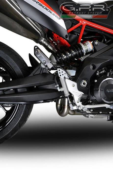 Aprilia Dorsoduro 900 2017-2020 Exhaust GPR  Decat Pipe