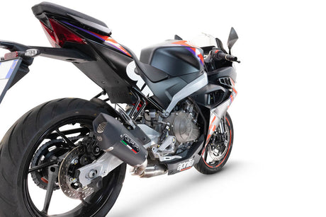 Aprilia Tuono 457 2024-2026 Exhaust GPR Full System Grand Prix Evo Black Titanium - photo 6