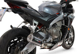 Aprilia RS660 2021-2024 Exhaust GPR Full System M3 Black Titanium
