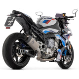 Escape de carreras Arrow Pista Slip-on 71006PT, titanio para BMW M1000R/RR 20-25 