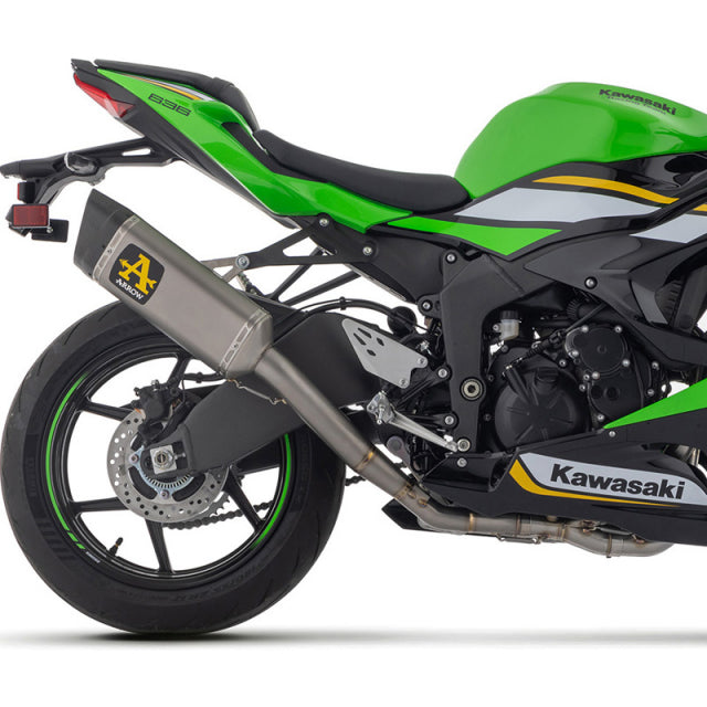 71209PTZ Arrow full Exhaust COMPETITION PISTA FULL Titanium for ZX