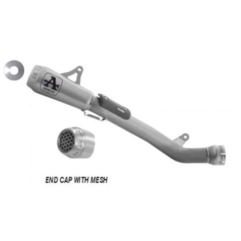 Sistema de escape Arrow Racing de titanio con silenciador Pro Race y sin DB-Killer ZX10RR 2021-2025 71215HCPF